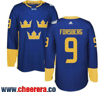 Filip Forsberg Adidas Team Sweden blue jersey