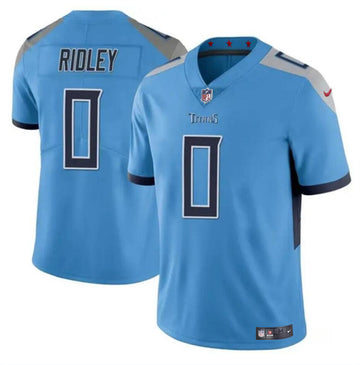 Calvin Ridley Tennessee Titans blue Vapor jersey
