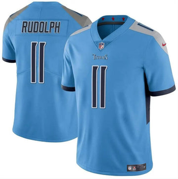 Mason Rudolph Tennessee Titans blue Vapor jersey