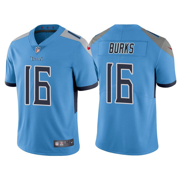 Treylon Burks Tennessee Titans blue Vapor jersey
