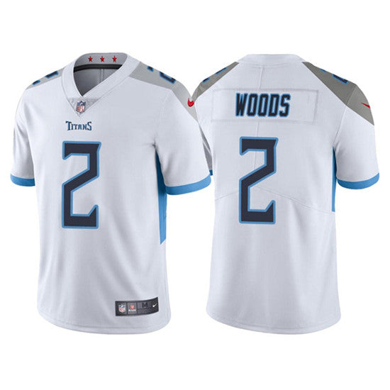 Robert Woods Tennessee Titans white Vapor jersey