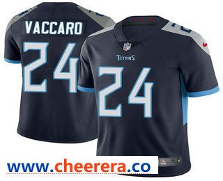 Kenny Vaccaro Nike Tennessee Titans navy Vapor jersey