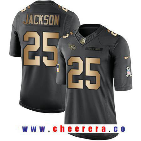 Adoree' Jackson Tennessee Titans anthracite Salute To Service jersey