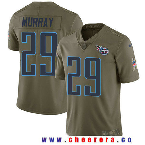 DeMarco Murray Tennessee Titans olive Salute To Service jersey