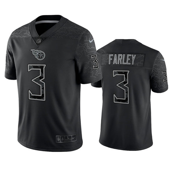 Caleb Farley Tennessee Titans black Limited jersey