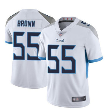 Jayon Brown Tennessee Titans white Vapor jersey
