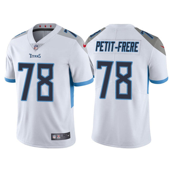 Nicholas Petit-Frere Tennessee Titans white Vapor jersey