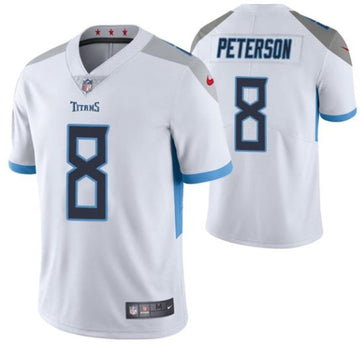 Adrian Peterson Tennessee Titans white Vapor jersey