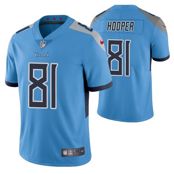 Austin Hooper Tennessee Titans blue Vapor jersey