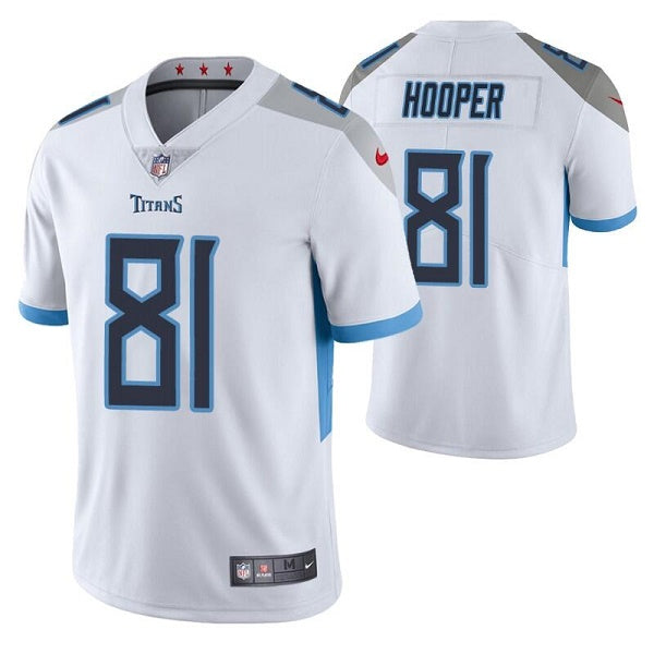 Austin Hooper Tennessee Titans white Vapor jersey