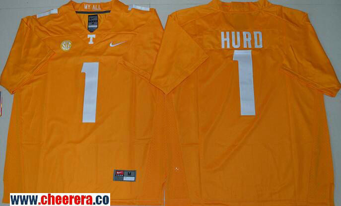 Jalen Hurd Tennessee Volunteers orange jersey