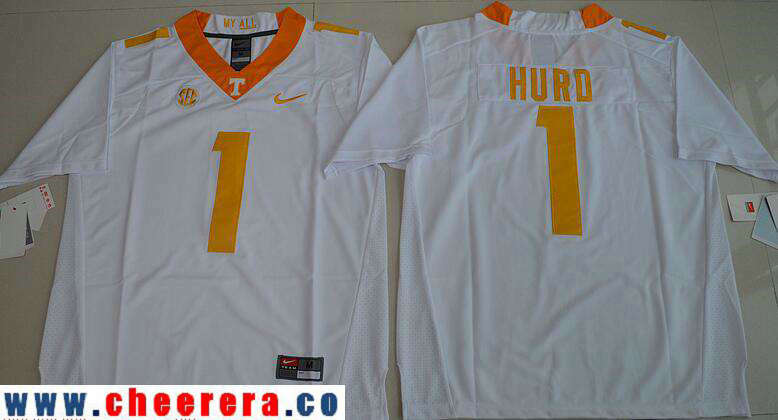 Jalen Hurd Tennessee Volunteers white jersey