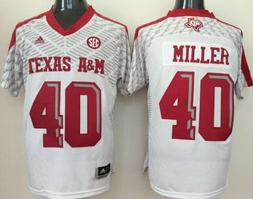Ricky Seals-Jones Texas A&M Aggies white jersey