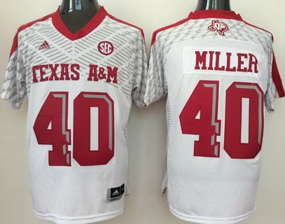 Ricky Seals-Jones Texas A&M Aggies white jersey