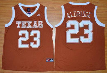 LaMarcus Aldridge Burnt Texas Longhorns orange jersey