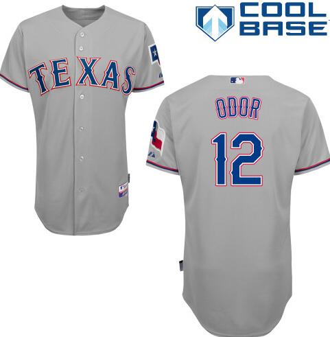 Rougned Odor Texas Rangers gray Road jersey