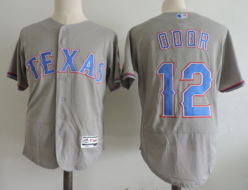 Rougned Odor Texas Rangers gray Road jersey