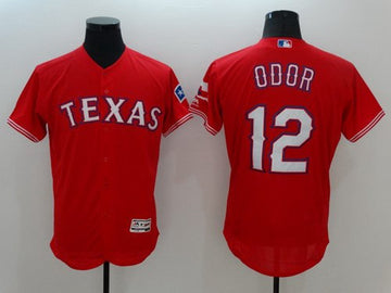 Rougned Odor Texas Rangers red jersey