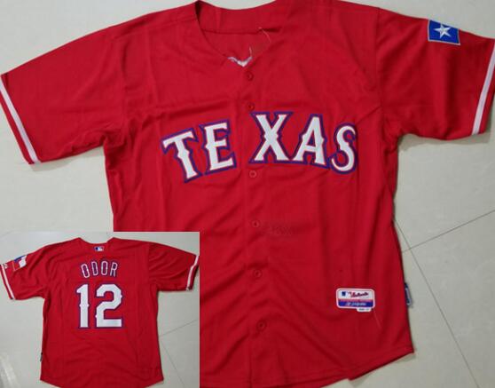 Rougned Odor Texas Rangers red jersey