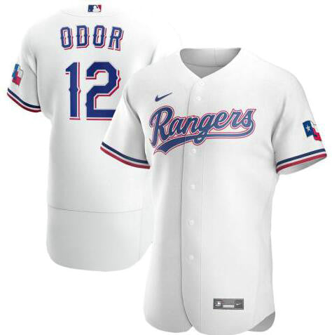 Rougned Odor Texas Rangers white jersey