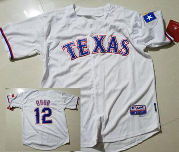 Rougned Odor Texas Rangers white Home jersey