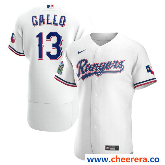 Joey Gallo Texas Rangers white jersey