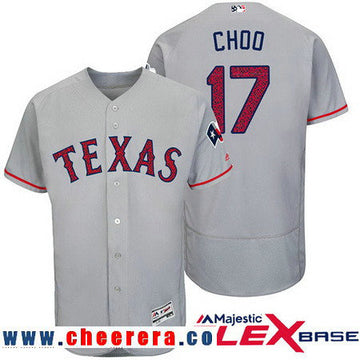 Shin-soo Choo Texas Rangers gray Fashion jersey