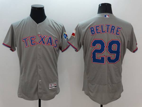 Adrian Beltre Texas Rangers gray jersey