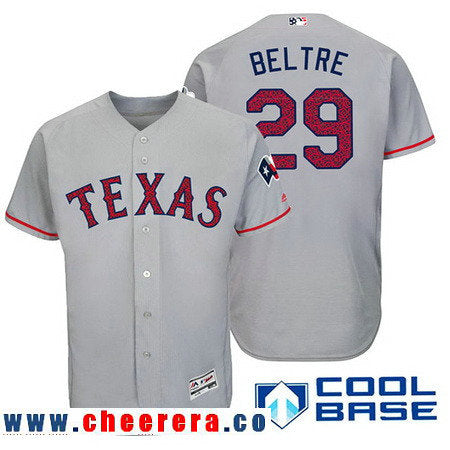 Adrian Beltre Texas Rangers gray Fashion jersey