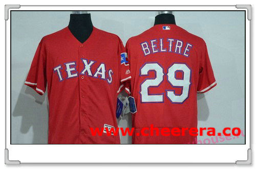Adrian Beltre Texas Rangers red jersey