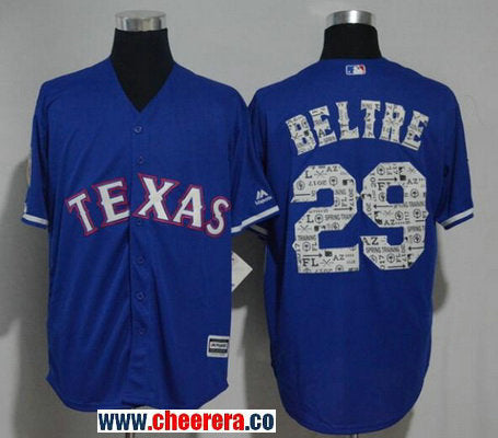 Adrian Beltre Texas Rangers royal jersey