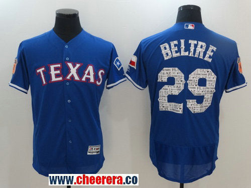 Adrian Beltre Texas Rangers royal jersey
