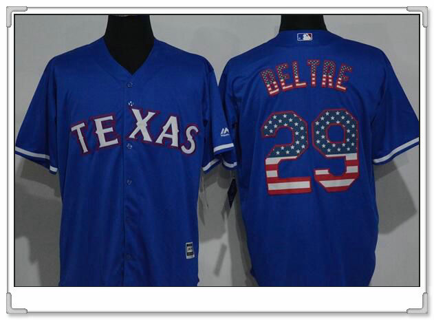 Adrian Beltre Texas Rangers royal Fashion jersey