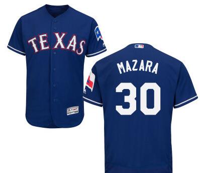 Nomar Mazara Texas Rangers blue jersey
