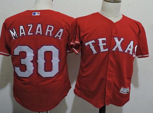 Nomar Mazara Texas Rangers red jersey