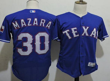 Nomar Mazara Texas Rangers royal jersey