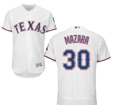 Nomar Mazara Texas Rangers white Home jersey