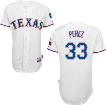 Martin Perez Texas Rangers white Home jersey