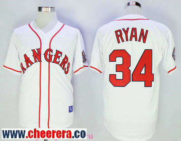 Nolan Ryan Texas Rangers white All-Star jersey