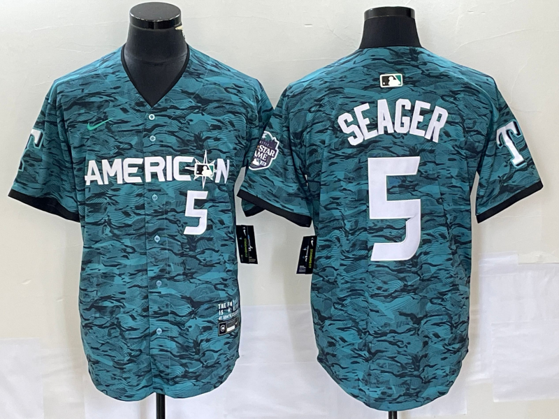 Corey Seager Texas Rangers teal jersey