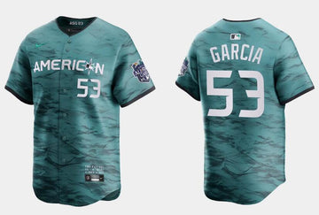 Adolis Garcia Texas Rangers teal All-Star jersey