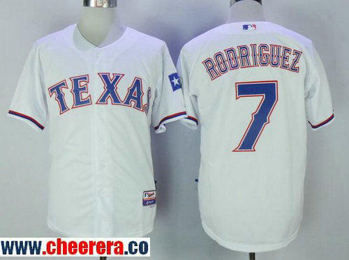 Ivan Rodriguez Texas Rangers white jersey