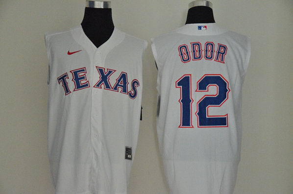 Rougned Odor Texas Rangers white jersey