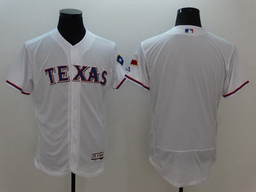 Custom Texas Rangers white jersey