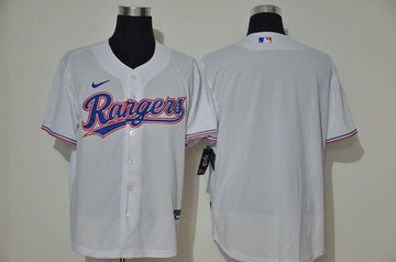 Custom Texas Rangers white jersey