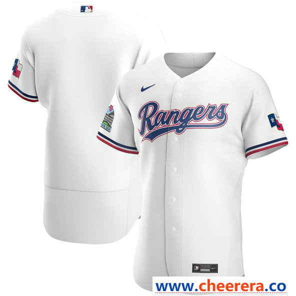 Custom Texas Rangers white jersey