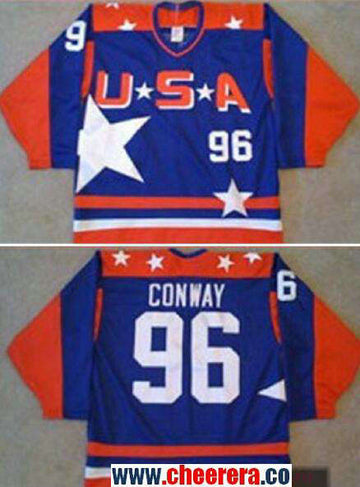The Movie The Mighty Charlie Conway Anaheim Ducks blue jersey