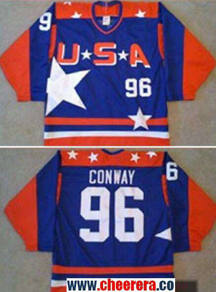 The Movie The Mighty Charlie Conway Anaheim Ducks blue jersey