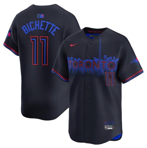Bo Bichette Toronto Blue Jays black City Connect jersey