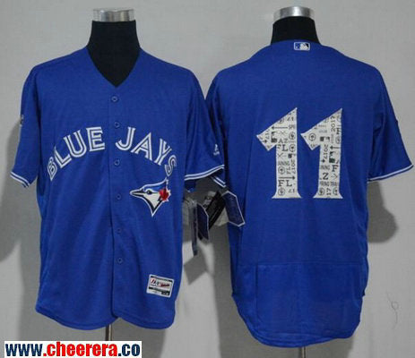 Kevin Pillar Toronto Blue Jays blue jersey